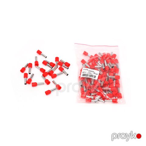 Ucluq şunur 6 mm (p 100) qırmızı AD106R