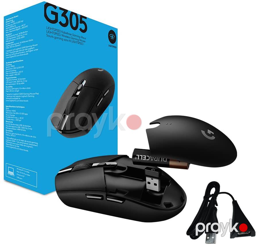 Maus Logitech G305 Lıghtspeed Gaming Black — Mallar, Bakı (4)