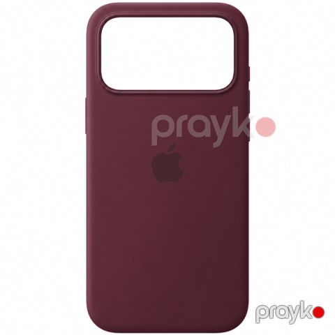 Qoruyucu örtük Apple iPhone 18 Pro Max W/MagSafe Burgundy — Bakı