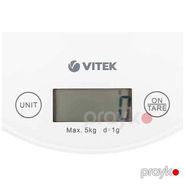 Mətbəx tərəzisi Vitek VT-8018W Ağ — Tərəzi, Bakı (3)