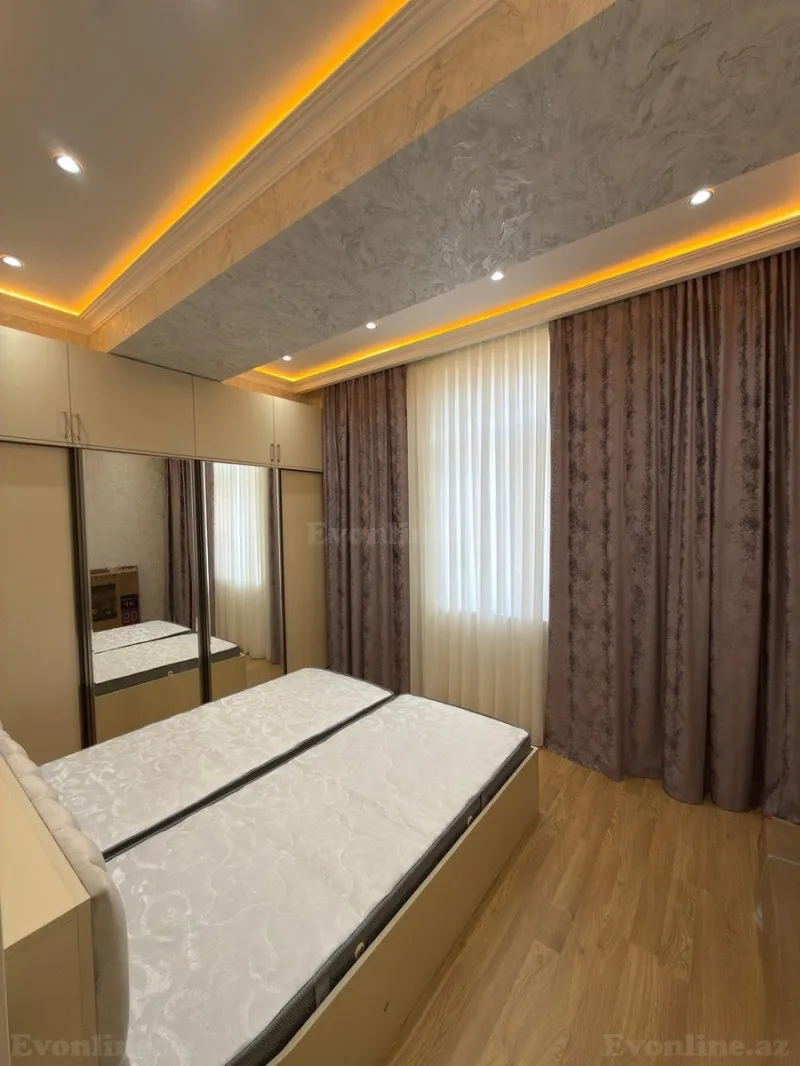 Kirayə verilir 3 otaqlı Mənzil Yeni tikili 80 m² Bakı, Nəsimi r — Bakı
