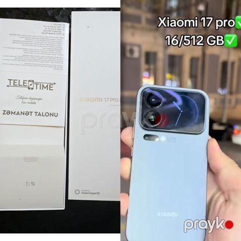 Xiaomi 512 GB, rəng - Mavi, Zəmanət — Bakı