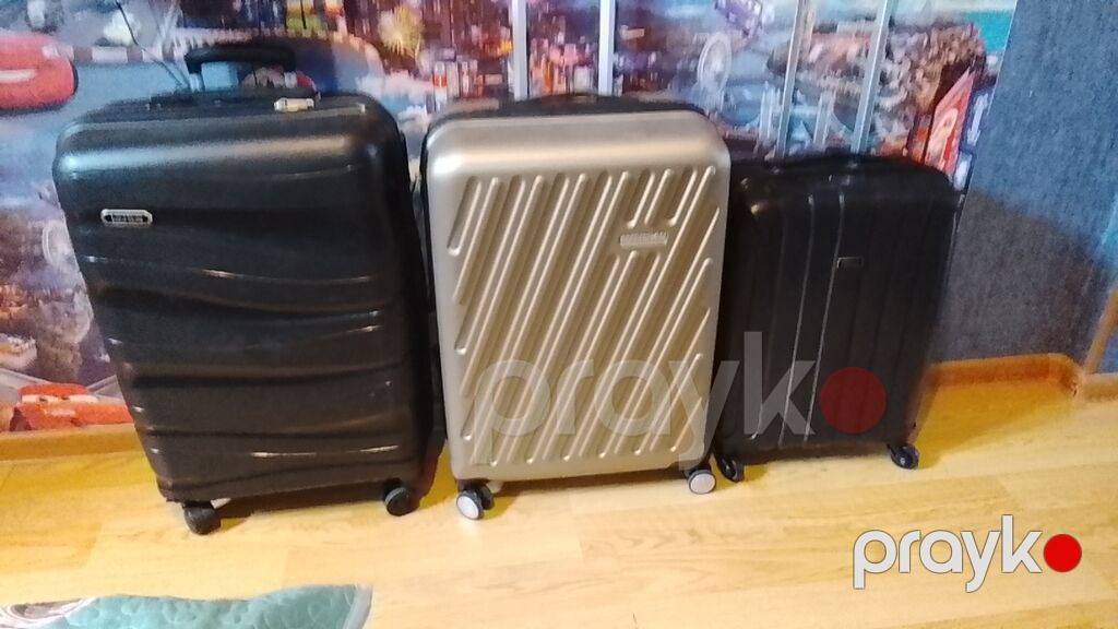 Ən balaca 15 kg boyukler 23/25 kg ceki tutur balaca 40 manat boyukler — Çamadanlar, Bakı (4)