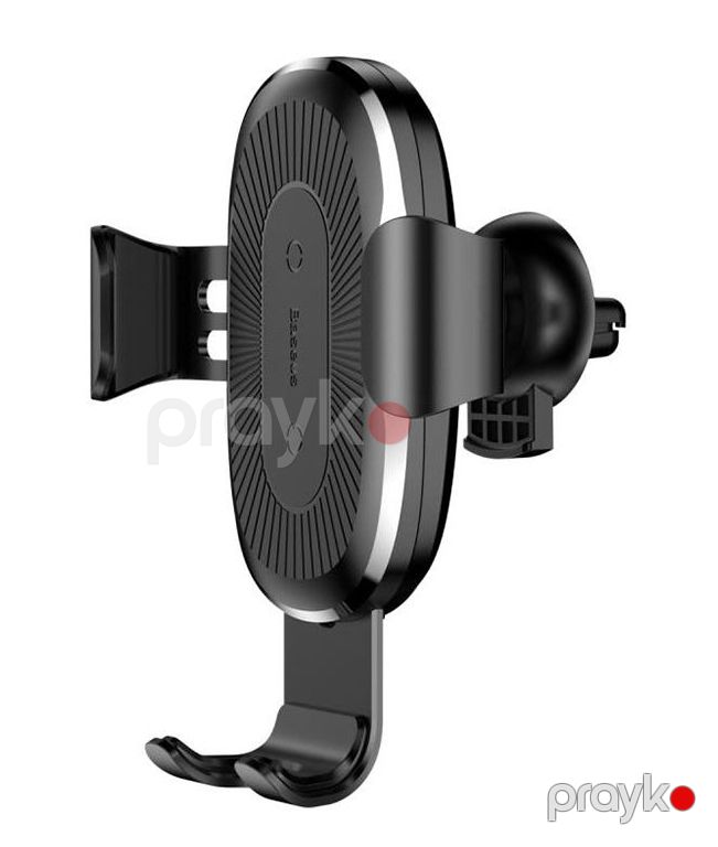 Baseus Car Holder Mount & Wireless Charger Wxyl-boa Black — Mallar, Bakı (4)