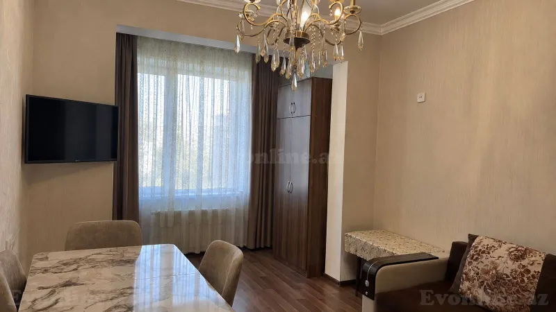Kirayə verilir 2 otaqlı Mənzil Köhnə tikili 60 m² Bakı, Nəsimi r., Memar Əcəmi m — Mənzil, Bakı (4)