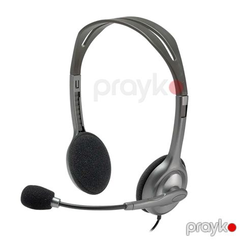 Logitech Headset H110 Grey — Bakı