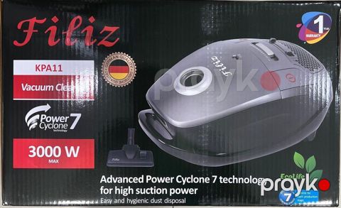 Filiz KPA11 tozsoran - Güc: 3000 W (MAX) - Texnologiya: Power — Bakı