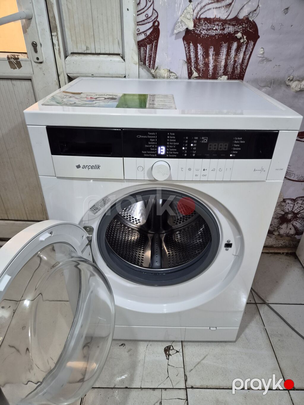 Paltaryuyan maşın 7 kq, İşlənmiş, Avtomat, Pulsuz çatdırılma, Ödənişli çatdırılma — Çamaşır maşınları, Bakı (2)