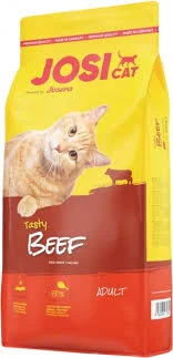 Josera JosiCat Tasty Beef, yetkin pişiklər üçün mal ətli quru yem (bütöv kisə, 18 kq) — Bakı