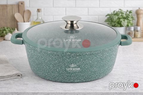 Tava Life Smile EMSA040, qranit, yaşıl, 32 sm — Bakı
