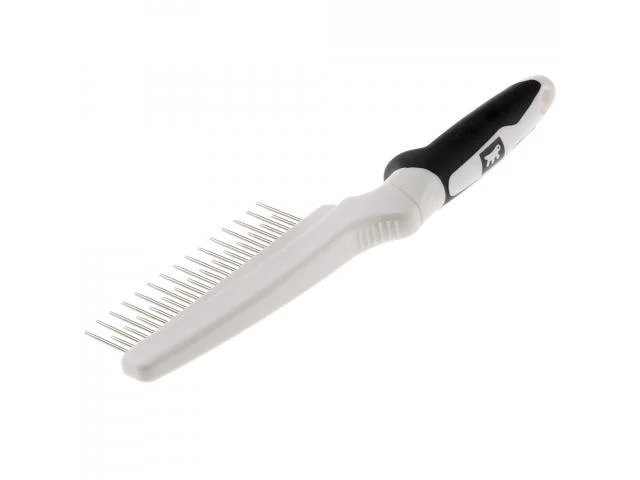 Ferplast GRO 5757 pişiklər və itlər üçün xrom fırlanan diş darağı, 21 x 5.7 x 2.4 sm — Zoo.az — Gigiyena