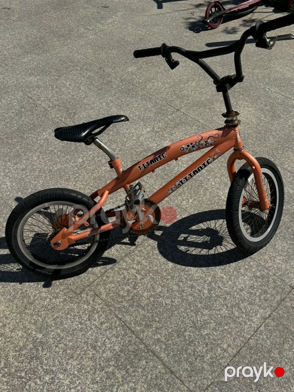 Uşaq/BMX tipli velosiped – “Titanic” brendi - Çərçivə: polad, aşağı — BMX, Fatmayı (3)