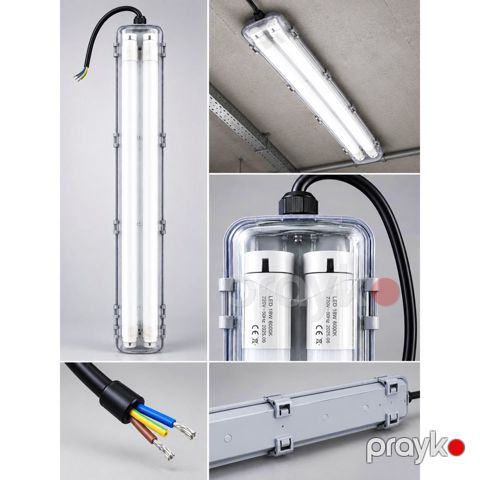 Lampa Germetik 6000K LED T8 — Bakı