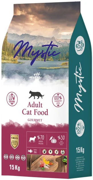 Mystic Adult Cat Food Gourmet, yetkin pişiklər üçün quru yem (çəki ilə) — Bakı