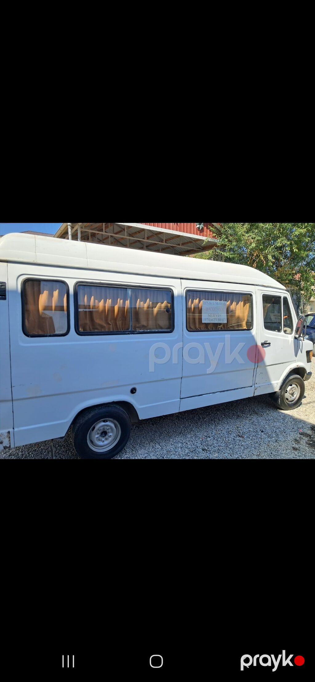 Mercedes-Benz mikroavtobus - Korpus: ağ rəngli, yüksək damlı kuzov — Avtomobillər, Masazır (5)