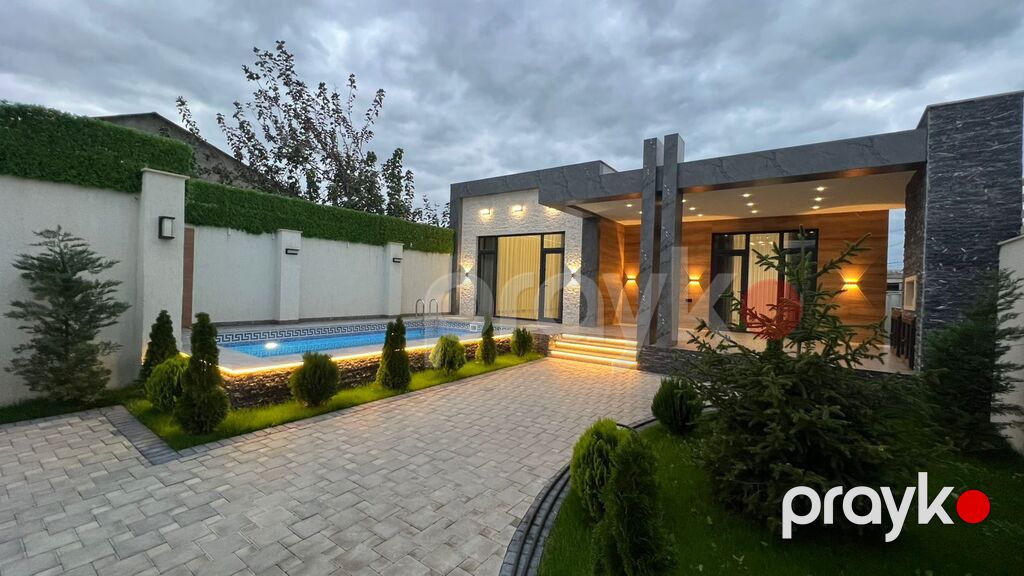 Satılır 4 otaqlı həyət evi/bağ evi 200 m² — Ev, villa, Bakı (4)