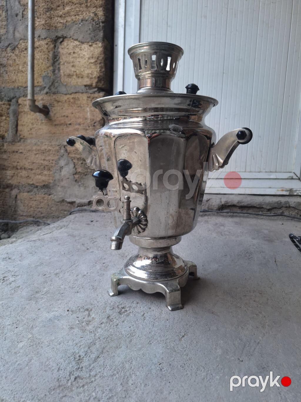 İşlənmiş Elektrik Samovar, 4 l, Ünvandan götürmə — Samovarlar, Gəncə (2)