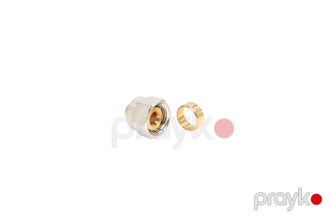 Adaptor (16*2, 1/2, nikel) — Santexnika, Bakı (2)