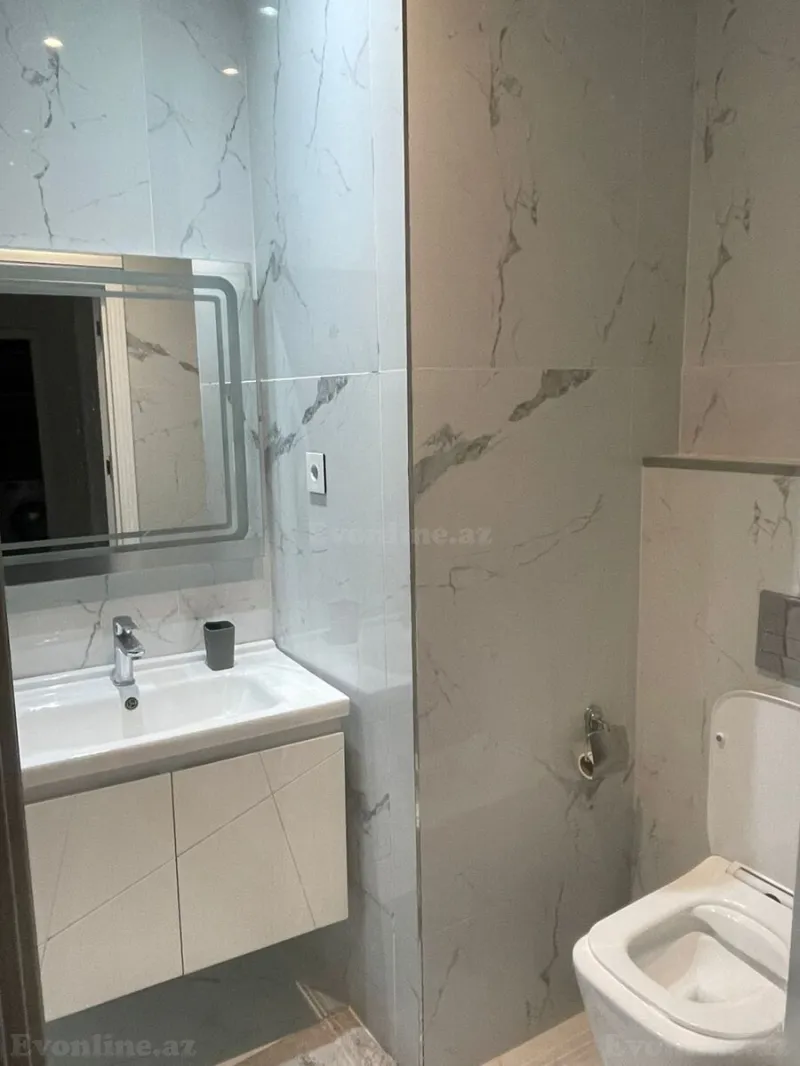 Kirayə verilir 3 otaqlı Mənzil Yeni tikili 100 m² Bakı, Xətai r., Ağ şəhər — Mənzil, Bakı (7)