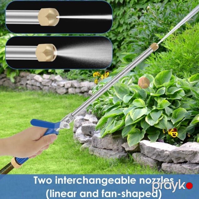 Yuma üçün təzyiqli su tabancası Jet, 2 nozzle, möhürlənmiş dizayn, standart 3/4" bağ şlanqlarına uyğundur - prl_0323 — Mallar, Bakı (4)