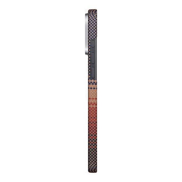 Pitaka Tactile Woven Ultra Slim Case For iPhone 16 Pro (KI1601SU) Sunset — Mallar, Bakı (4)