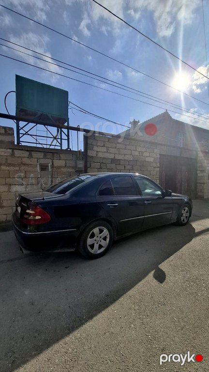 Mercedes E 270, 2.7 L, 2002 il, 358 000 km — Avtomobillər, Bakı (4)