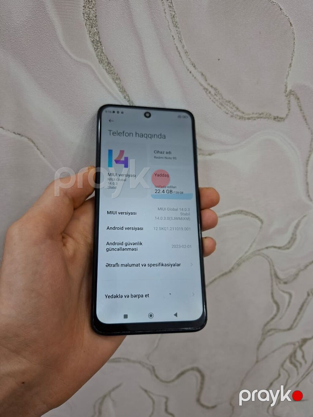 Redmi Note 9S, 128 GB, Düyməli, Sensor, Barmaq izi — Xiaomi, Sumqayıt (2)