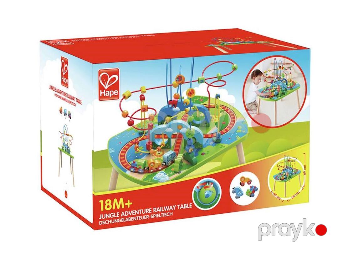 Uşaq oyun masası Hape Jungle Adventure Railway Table — Mallar, Bakı (3)