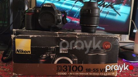 Nikon D3100 18-55 VR Kit - Fotoaparat: Nikon D3100 (DX format — Bakı