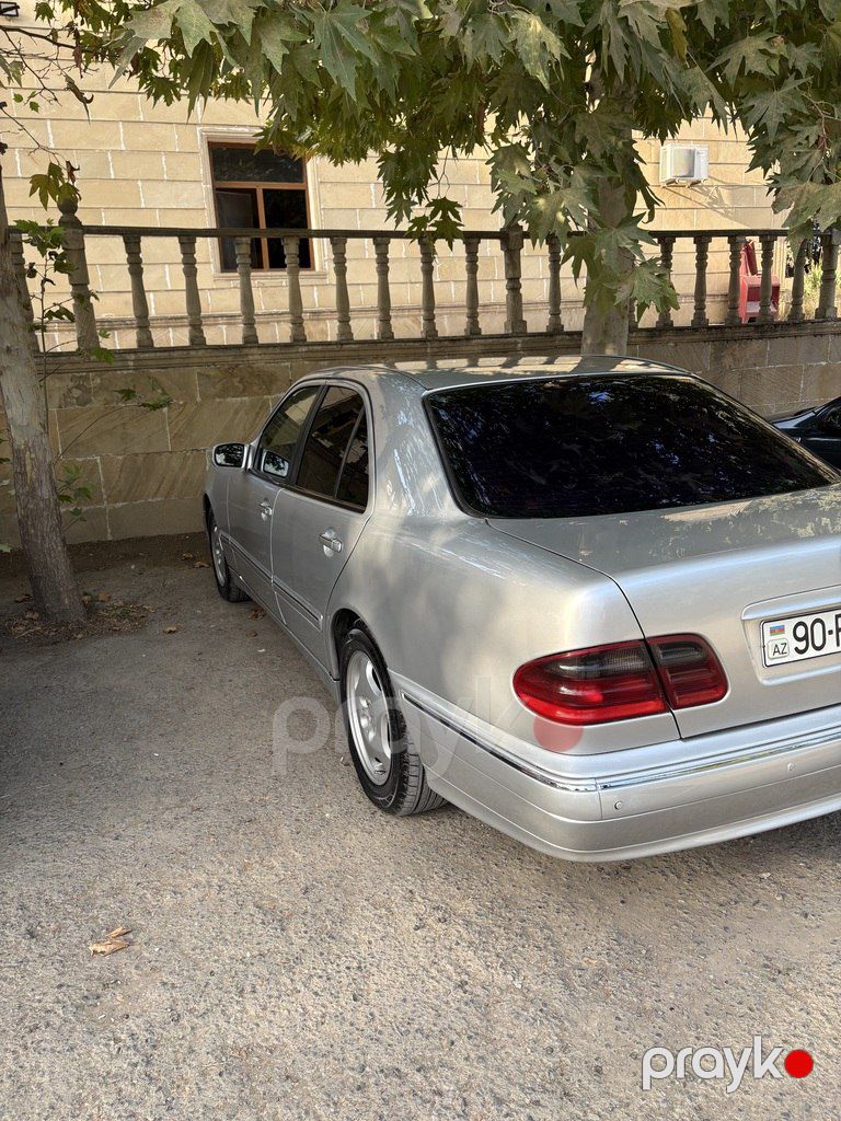 Mercedes E 220, 2.2 L, 2001 il, 317 300 km — Avtomobillər, Qazax (6)