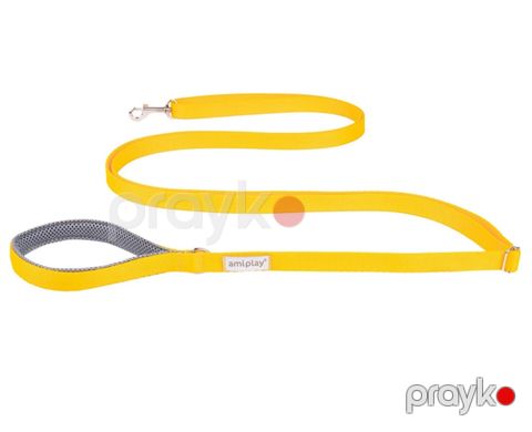 Xalta Amiplay Samba Easy Fix S itlər üçün, 160-300 x 1.5 sm, sarı — Bakı