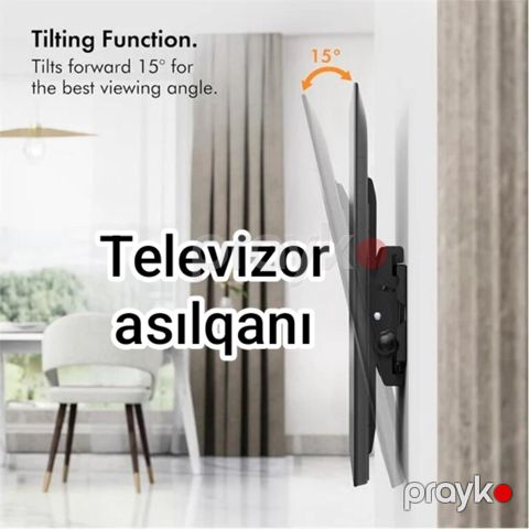 Meyilli televizor kronşteyni — Bakı