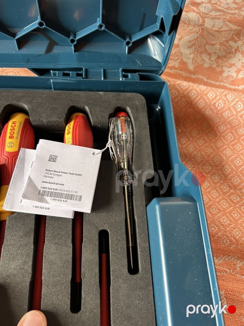 Salam orjinal bosch 14 parçalı 1000v davamlı vint açandır, yenidir — Müxtəlif alət dəstləri, Bakı (4)