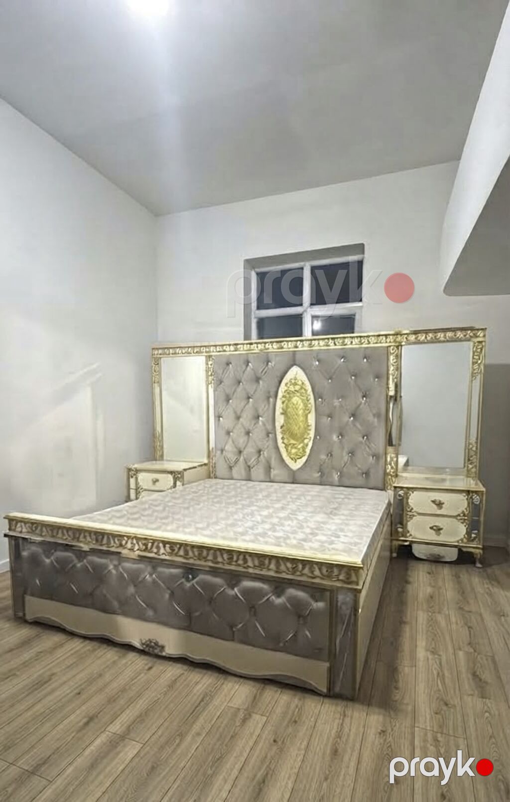 İkinəfərlik çarpayı, Dolab, Termo, 2 tumba, İşlənmiş — Yataq otağı mobilya dəstləri, Bakı (2)