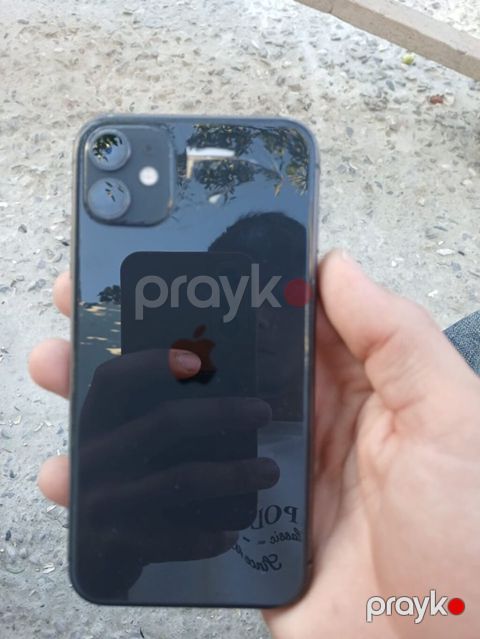 IPhone 11, 128 GB, Qara, Face ID — Bakı