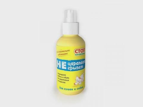 Pişiklər və itlər üçün Stop spreyi, cızıqlamağa və çeynəməyə qarşı, 120 ml — Cats