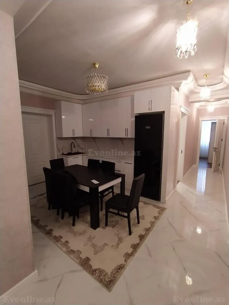 Kirayə verilir 3 otaqlı Mənzil Yeni tikili 120 m² Bakı, Nizami r., Qara Qarayev m — Mənzil, Bakı (4)