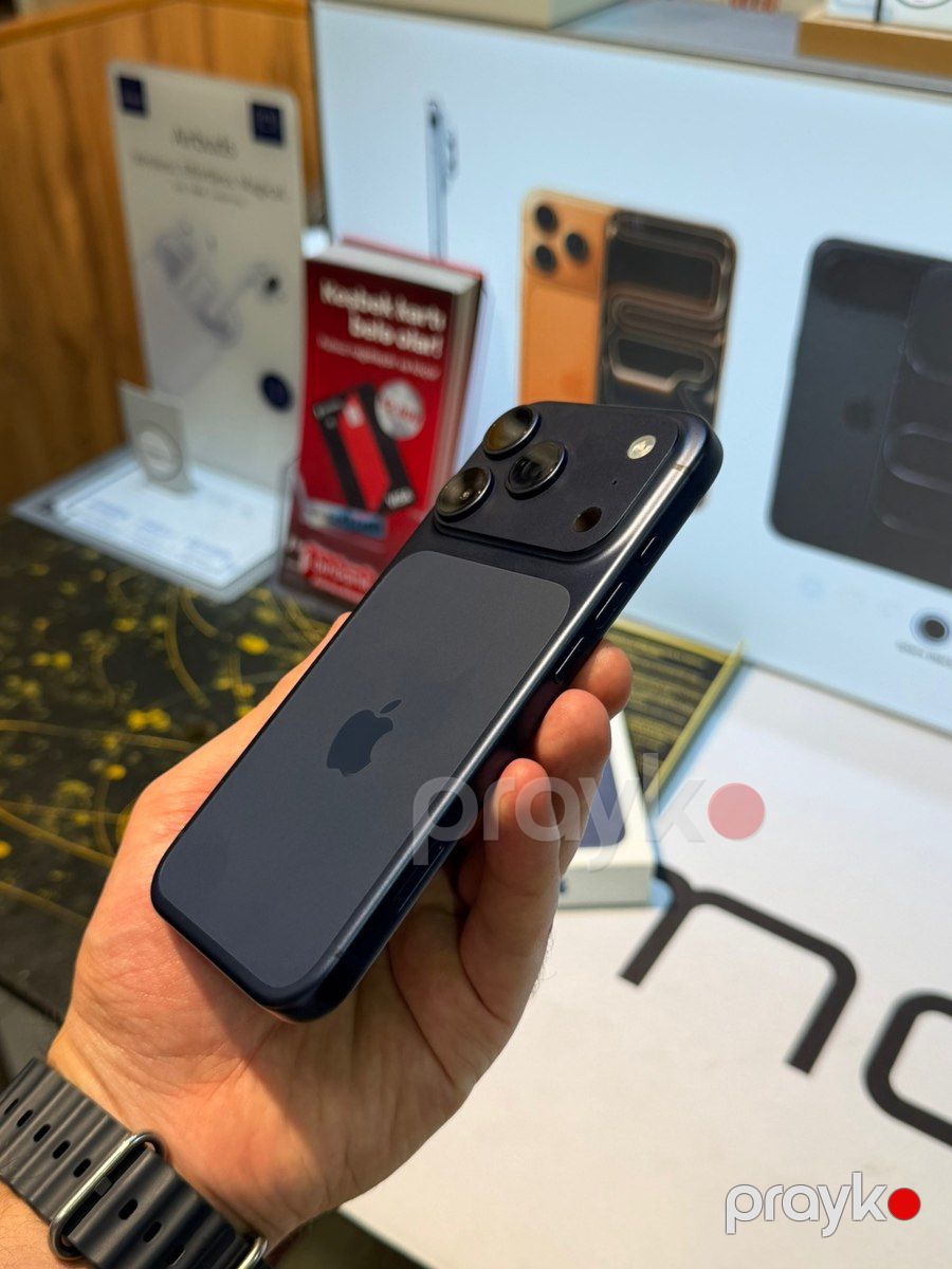 Apple iPhone 17 Pro Deep Blue 256GB/12GB — Smartfonlar, Bakı (5)