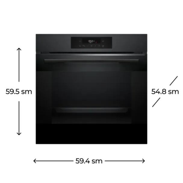 Soba Bosch HJG852YT0T Black — Mallar, Bakı (3)