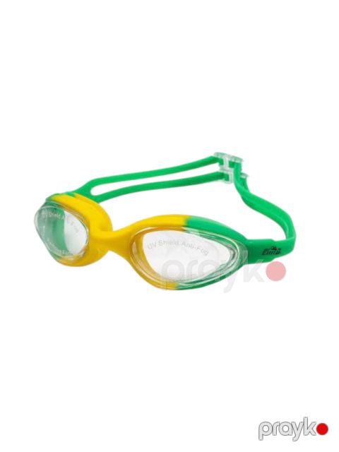 Üzgüçülük üçün eynək Cima CM-1701, silikon/şüşə, sarı/yaşıl, ölçü One Size — Bakı
