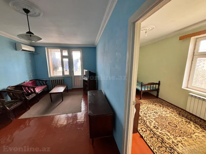 Kirayə verilir 2 otaqlı Mənzil Köhnə tikili 50 m² Bakı, Nizami r., Neftçilər m., 8-ci kilometr — Bakı
