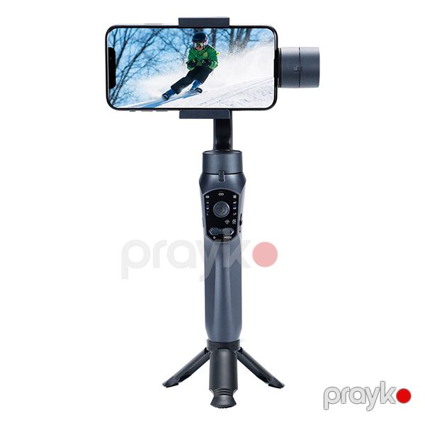 Porodo Anti-Shake Gimbal Gimbal with AI Tracker (PD-LFST035-BK) Black — Mallar, Bakı (3)