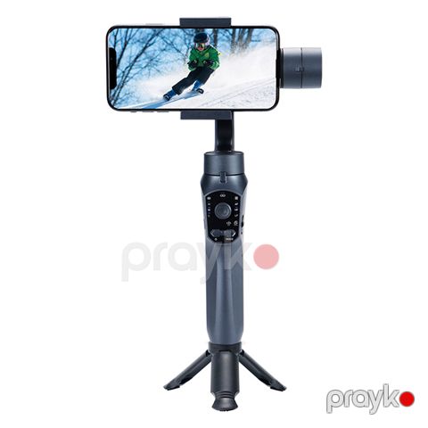 Porodo 3-Axis anti shake Gimbal P10 PRO Grey — Bakı