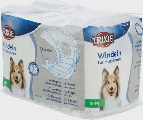 Trixie, itlər üçün bez, ölçü S-M 28-40 sm, 12 ədəd — Pişiklər