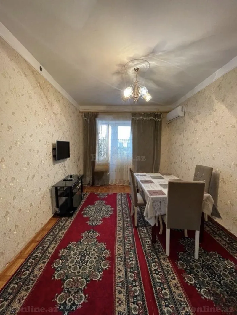 Kirayə verilir 3 otaqlı Mənzil Köhnə tikili 90 m² Bakı, Nəsimi r., Memar Əcəmi m — Mənzil, Bakı (2)