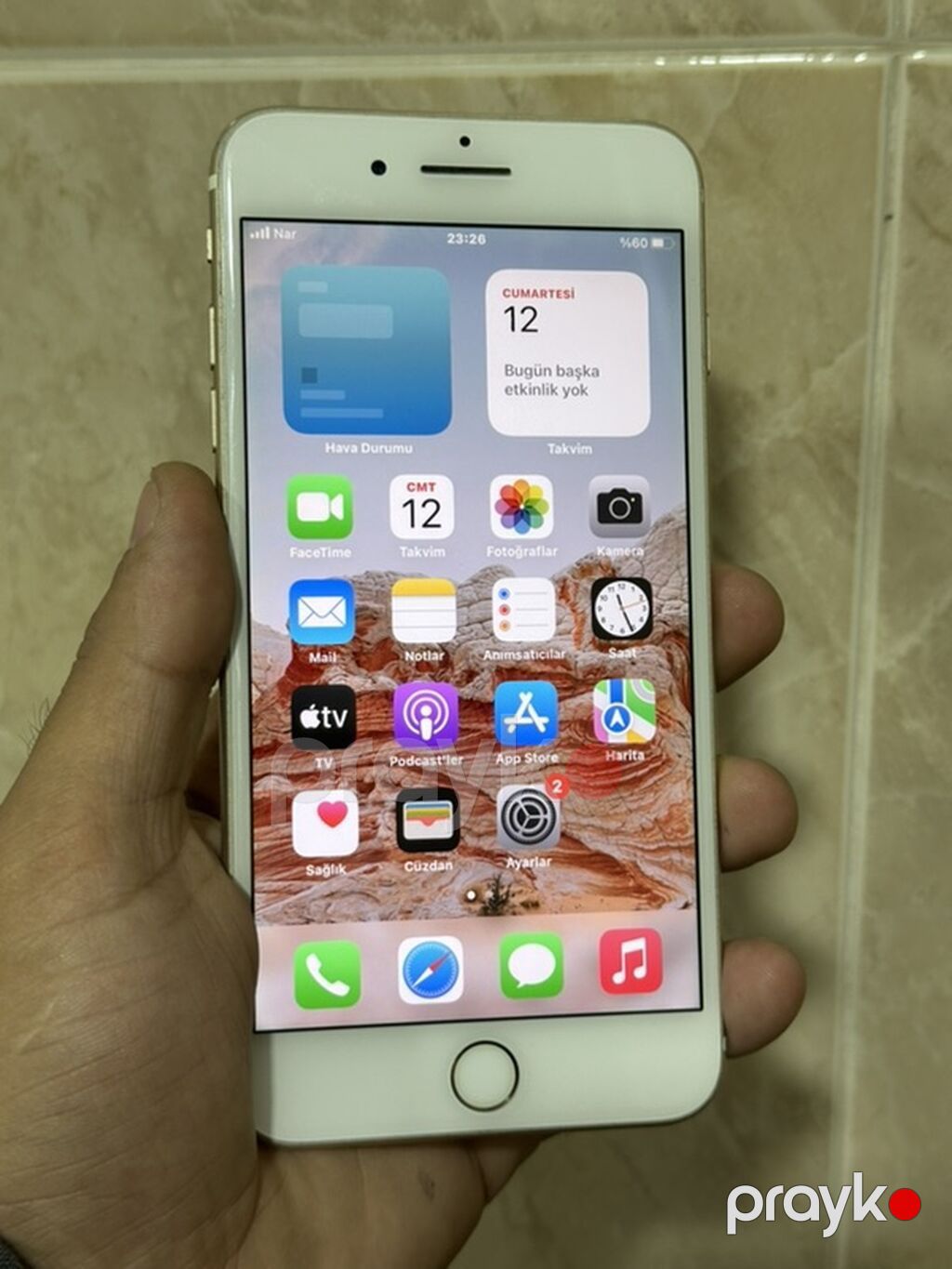 IPhone 7 Plus, 32 GB, Ağ, Barmaq izi — Apple iPhone, Bakı (2)