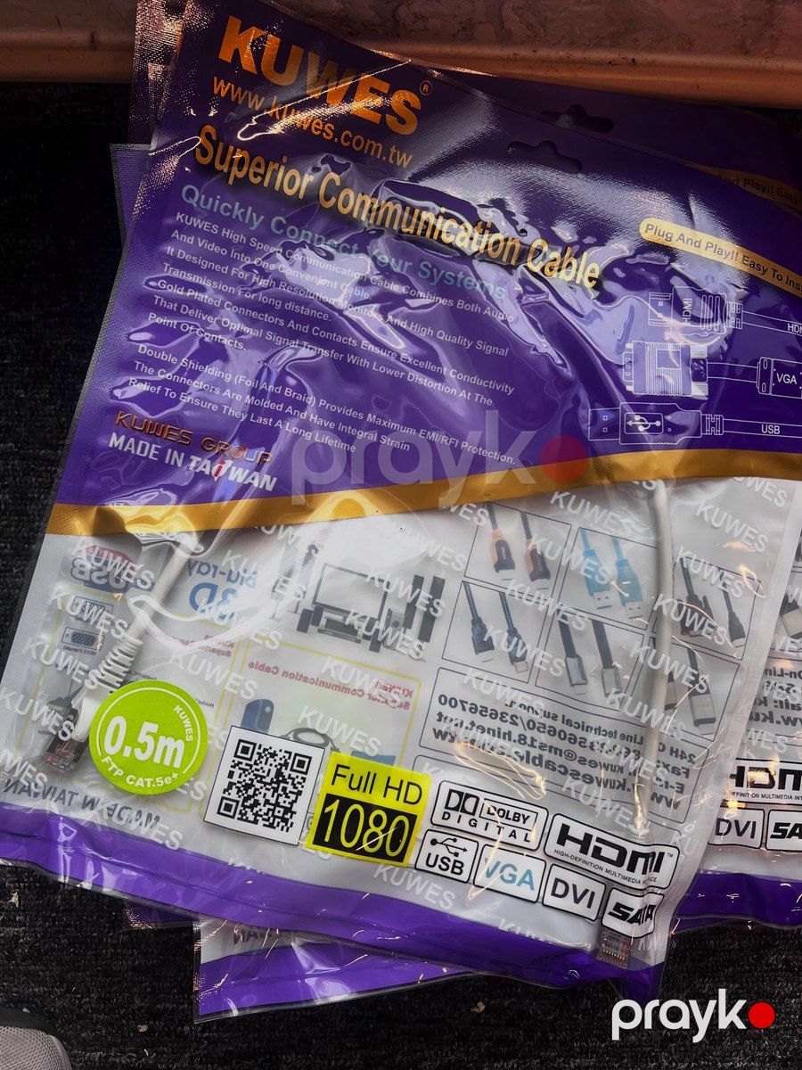 LAN kabel / Patch Cord – Cat5e/Cat6 – Topdan — Şəbəkə və server avadanlığı, Bakı (5)