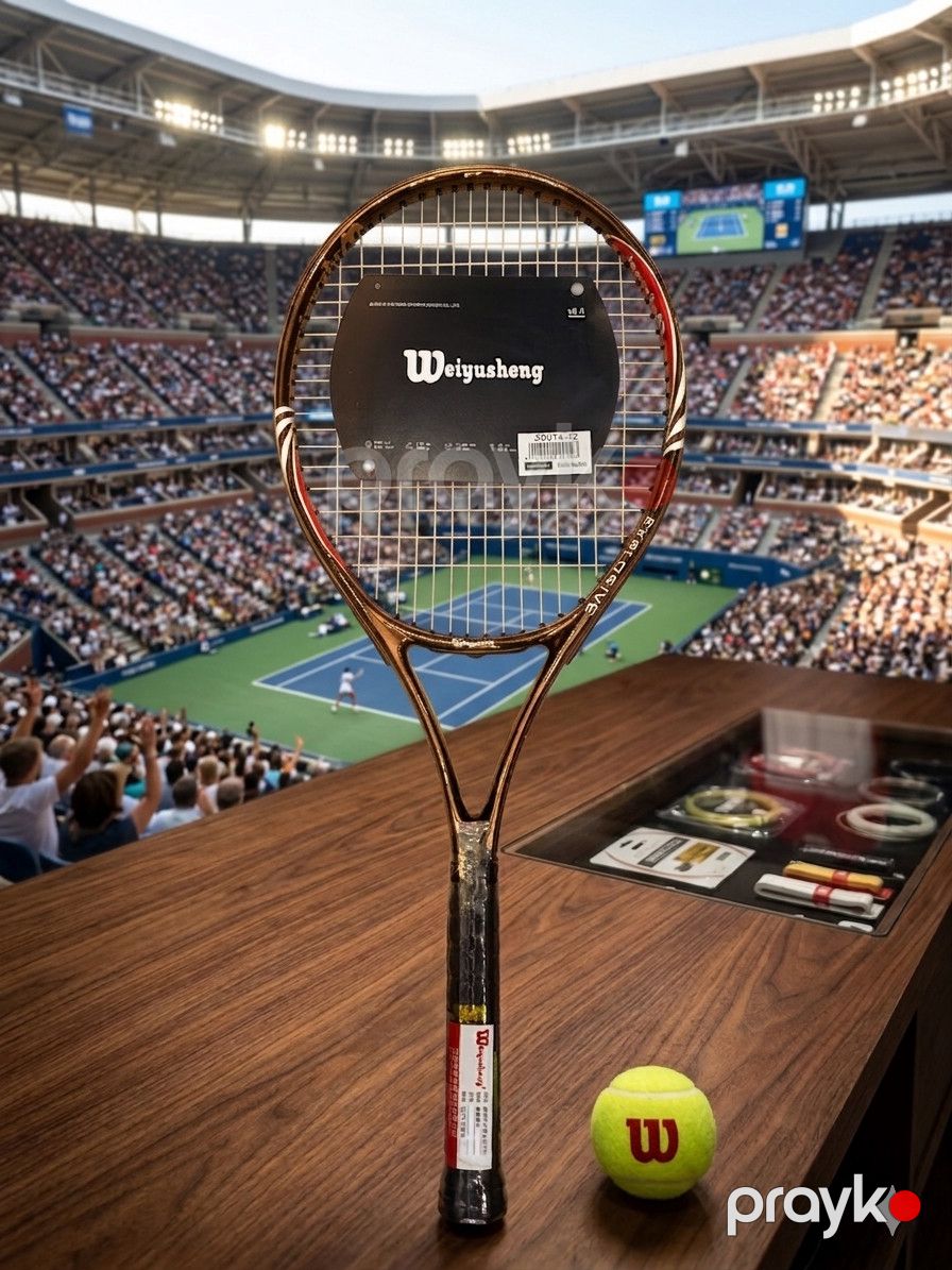 Tennis üçün raketka X0014-12, qara, alüminium/qrafit — Mallar, Bakı (2)