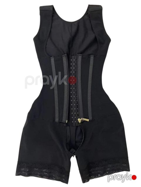 Qadınlar üçün korset 0001, qara, ölçü 3XL — Bakı