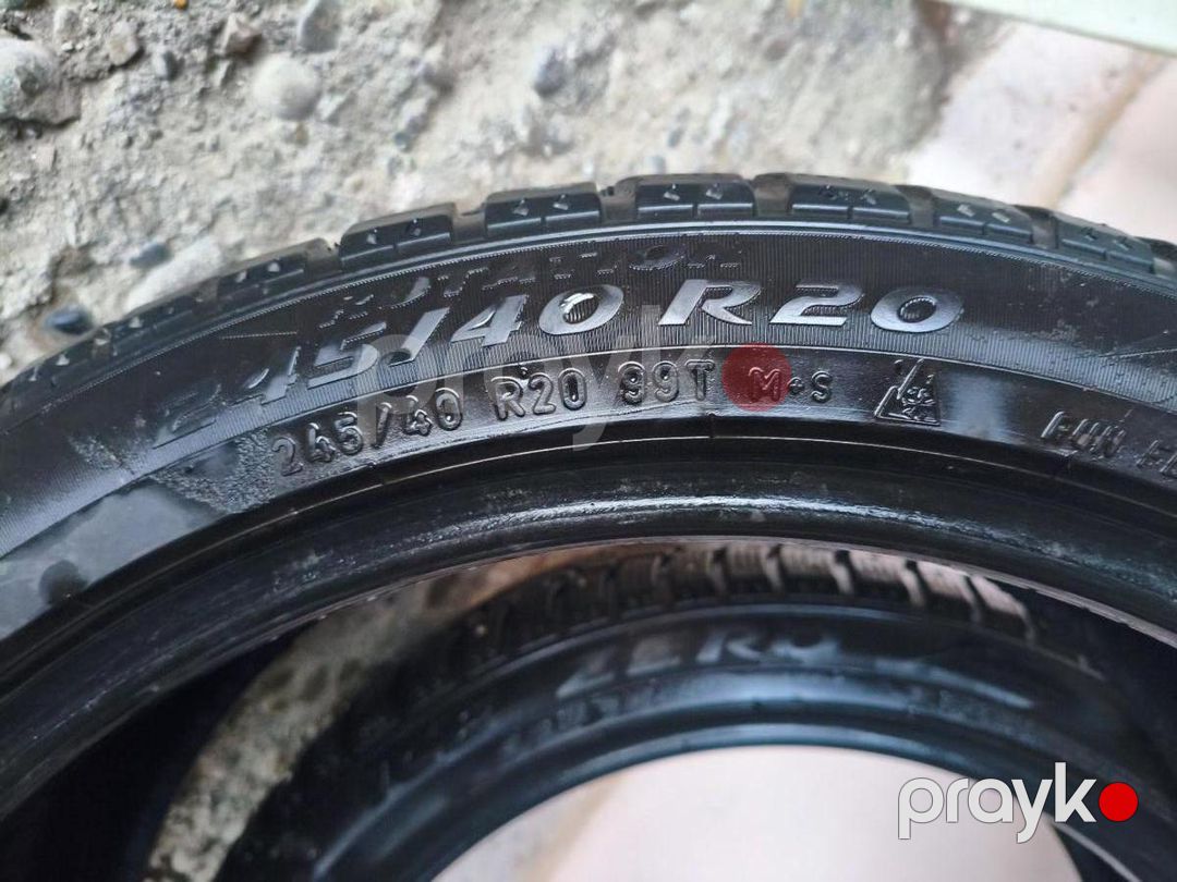 Pirelli 245/40 R20 Qış təkərləri — Ehtiyat hissələri və aksesuarlar, Bakı (2)